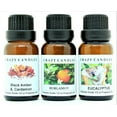 thumbnail image 1 of Crazy Candles 3 Bottles Set, 1 Black Amber & Cardamon, 1 Bergamot, 1 Eucalyptus 1/2 Fl Oz Each (15ml) Premium Grade Scented Fragrance Oils, 1 of 1