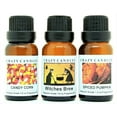 thumbnail image 1 of Crazy Candles 3 Bottles Set 1 Spiced Pumpkin, 1 Witches Brew, 1 Candy Corn 1/2 Fl Oz Each (15ml) Premium Grade Scented Fragrance Oils, 1 of 1