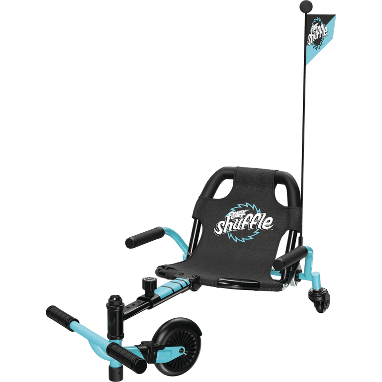 Crazy Cart Shuffle by Razor, Kid-Powered Drifting Go-Kart, Ride-on