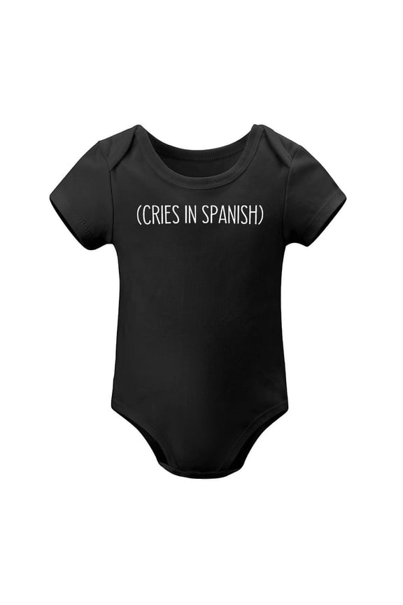 Crazy Cat Baby Bodysuit - Funny Infant Outfit Boy Girl Adorable Unisex Romper Clothing Black-style 9months