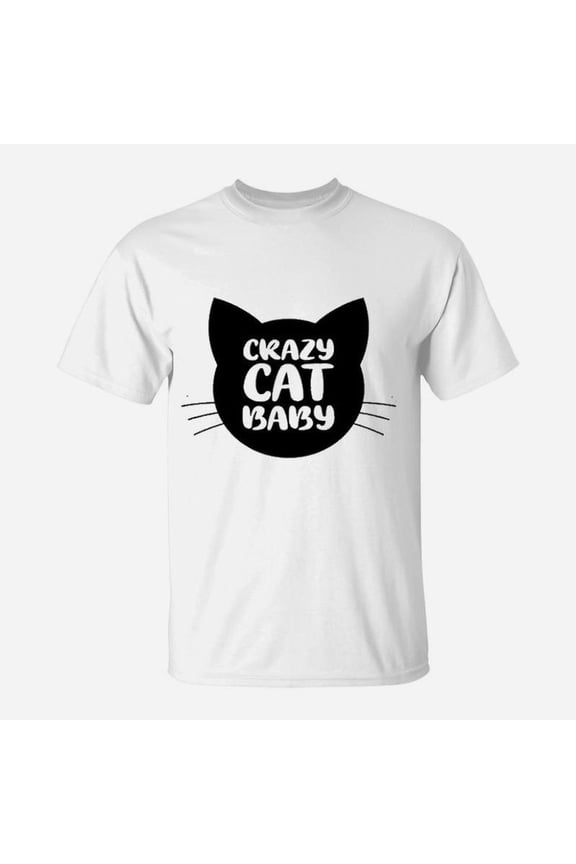 Crazy Cat Baby TShirt