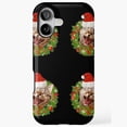 thumbnail image 1 of Crazy Cat Funny Christmas Holiday Celebration Case iPhone 17 to 11 Pro Max, 1 of 2