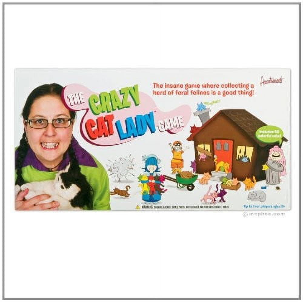 Jogo de tabuleiro The Crazy Cat Lady Game Fig. 6: Boneca Crazy