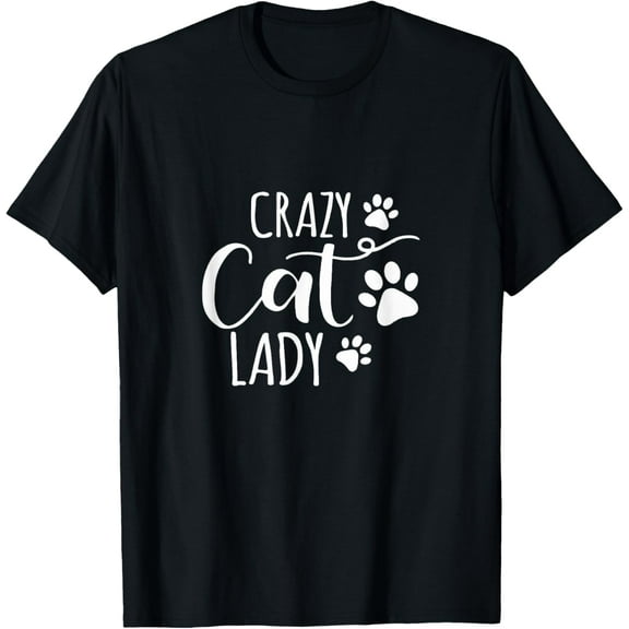 Crazy Cat Lady Funny Cat Meow for Men Women Love cat T-Shirt