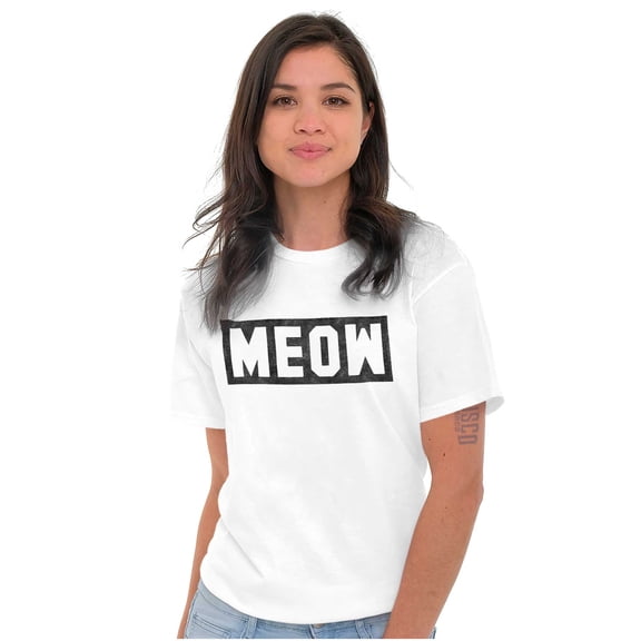 Crazy Cat Lady Meow Kittycat Lover Women's Plus Size Graphic Tee Brisco Brands 2X