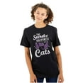 thumbnail image 1 of Crazy Cat Lady Secret of Happiness Women's Plus Size Graphic Tee Brisco Brands 2X, 1 of 5