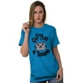 thumbnail image 1 of Crazy Cat Lady in Training Funny Cute Women's Graphic T Shirt Tees Brisco Brands M, 1 of 6