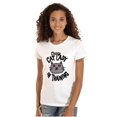thumbnail image 1 of Crazy Cat Lady in Training Funny Cute Womens Slim Fit Graphic Tee Brisco Brands S, 1 of 5