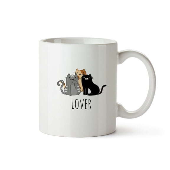 Crazy Cat Lover Mug Funny Word Play Gift Coffee Or Tea Drinker