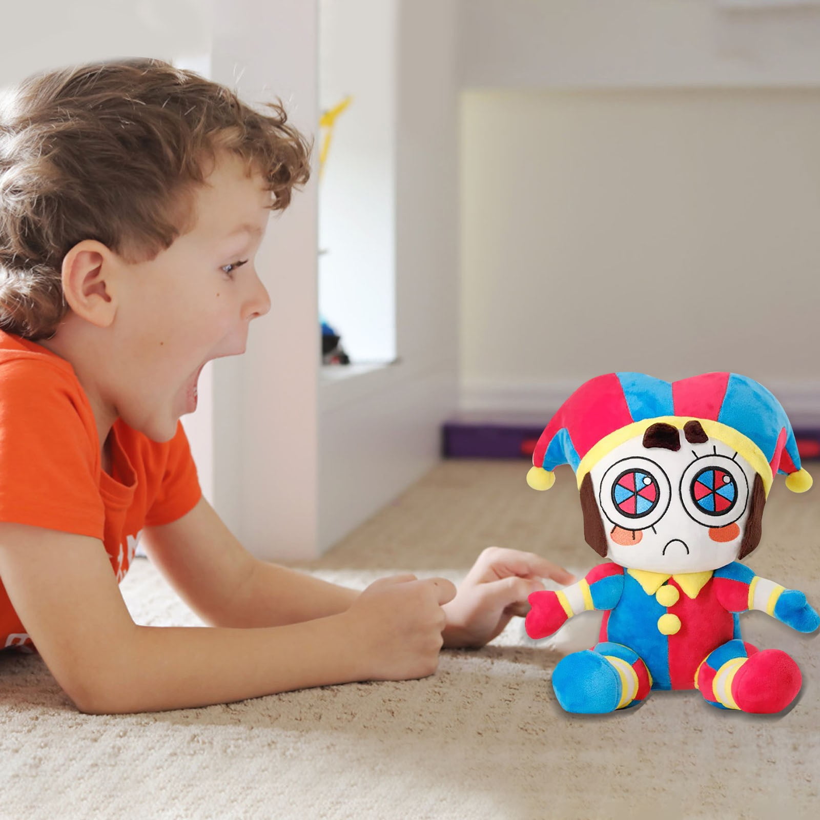 THE AMAZING DIGITAL CIRCUS Plush Toy, Pomni the Jester Palmny Plush, The  Best Choice for Christmas and Birthday Gifts（3）