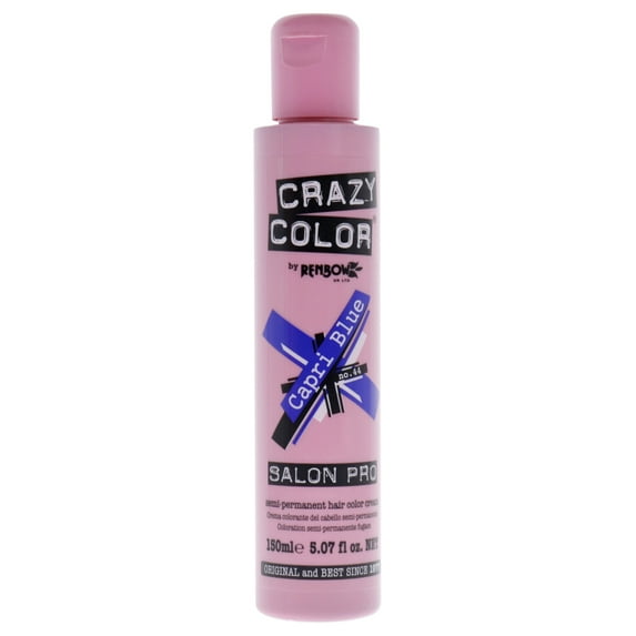 Crazy Color Crazy Color Salon Pro Semi Permanent Hair Color - 44 Capri Blue , 5.07 oz Hair Color