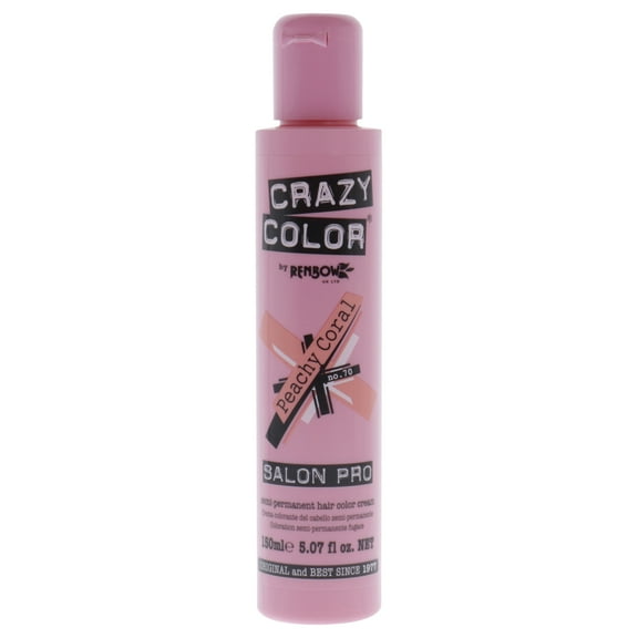 Crazy Color Crazy Color Salon Pro Semi Permanent Hair Color - 70 Peachy Coral , 5.07 oz Hair Color