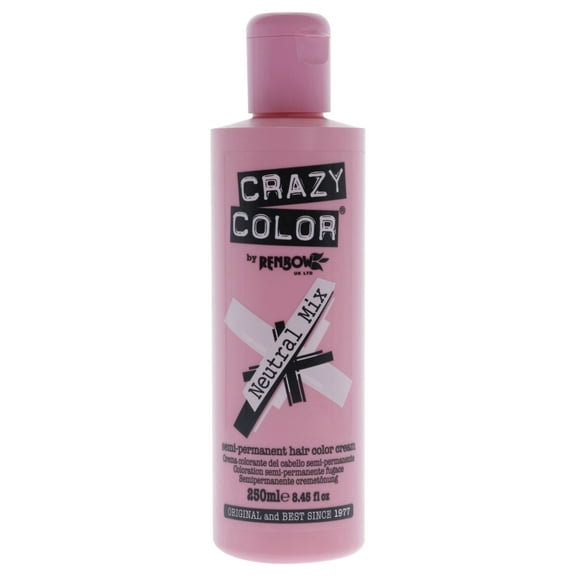 Crazy Color Salon Pro Semi Permanent Hair Color - Neutral, 8.45 oz Hair Color