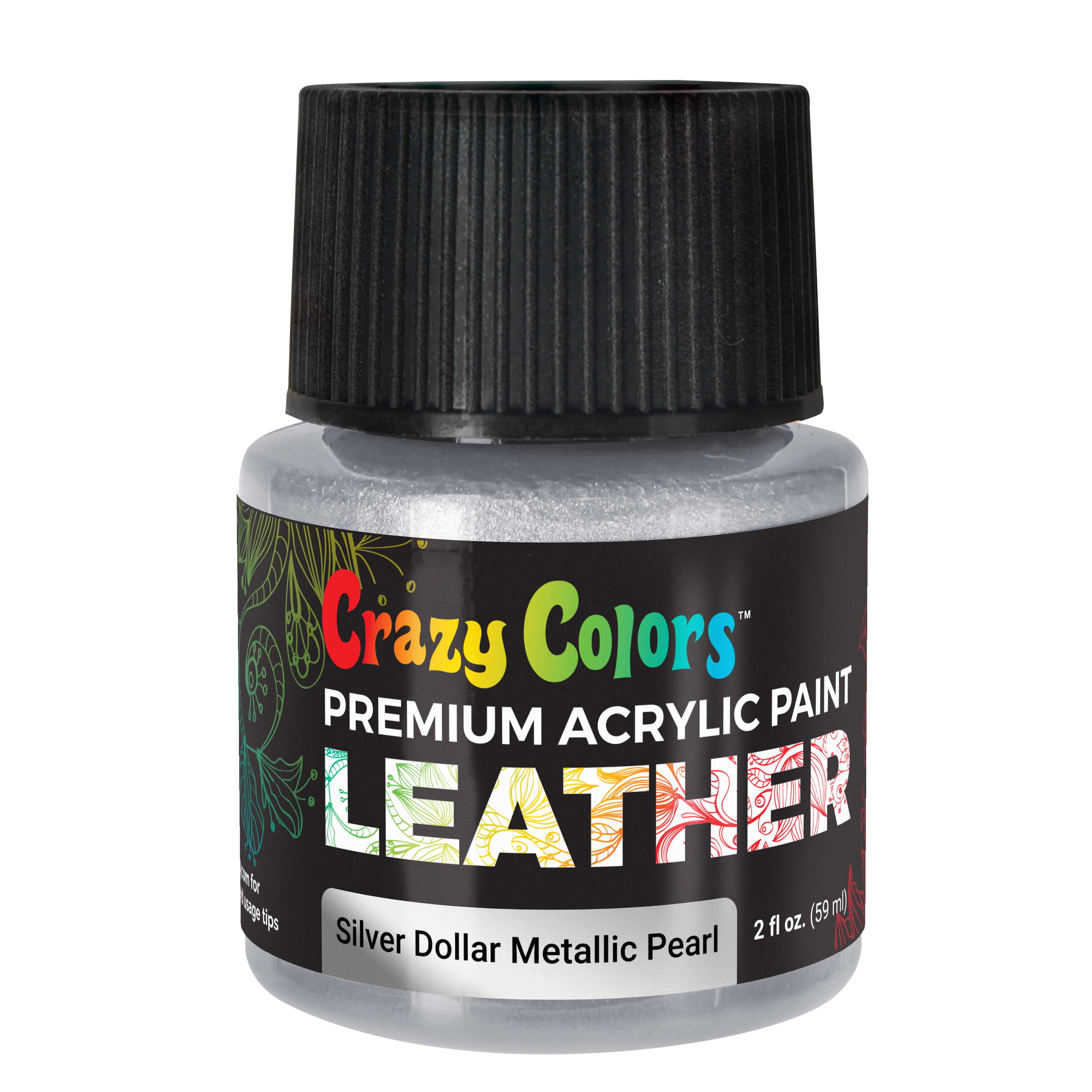 Crazy Colors Chocolate Chip Brown Premium Acrylic Leather and Shoe