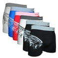 thumbnail image 1 of Crazy Cool Men's Seamless Boxer Briefs Underwear 6-Pack Set (Lion), 1 of 7
