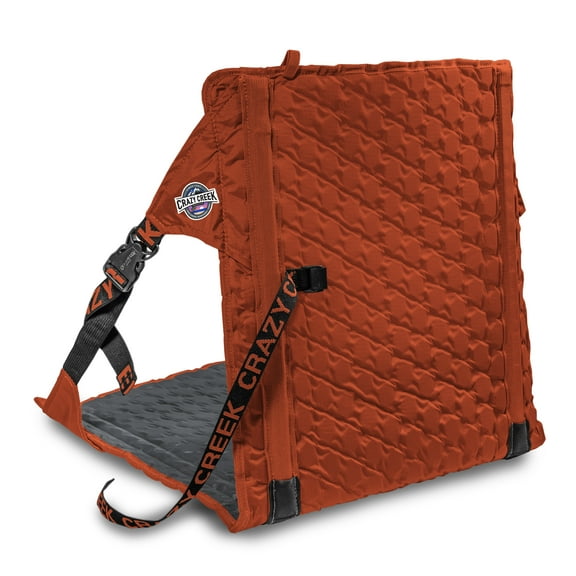 Crazy Creek HEX 2.0 Original Chair, Packable and Lightweight, Copper/Slate