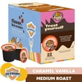 thumbnail image 1 of Crazy Cups Caramel Vanilla Coffee Pods, Medium Roast, 22 Count for Keurig K Cups Machines, 1 of 7