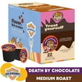 thumbnail image 1 of Crazy Cups Death by Chocolate Coffee Pods, Medium Roast, 22 Count for Keurig K- Cup Machines, 1 of 7
