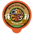 thumbnail image 1 of Crazy Cups Decaf Butter Pecan Swirl Coffee Pods, Medium Roast, 80 Count For Keurig K Cup Machines, 1 of 7