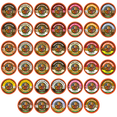 thumbnail image 1 of Crazy Cups Decaf Flavored Coffee Pods Variety Sampler Pack, 40 Count for Keurig K-Cup Brewers, 1 of 6