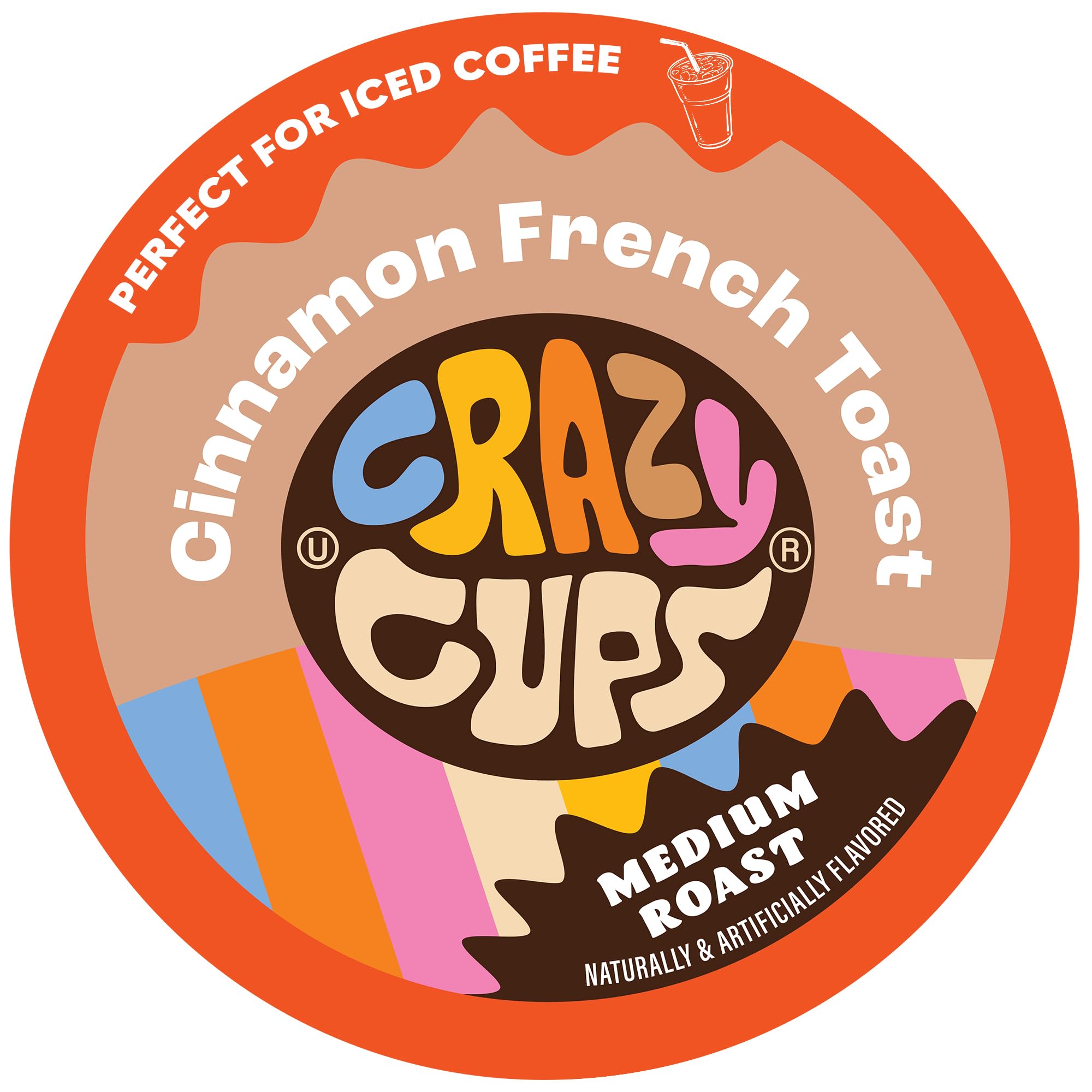 Crazy Cups Flavored Coffee Pods for Single Serve Keurig K Cups Machines ...