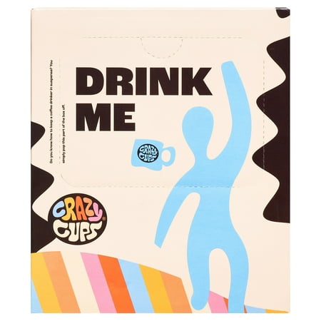 Crazy Cups, Flavored Coffee Single Serve Cups Variety Pack Sampler, 30 Ct