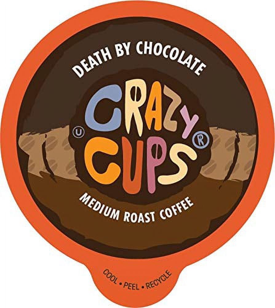 Crazy Cups Flavored Coffee for Keurig K-Cup Machines, Death by ...