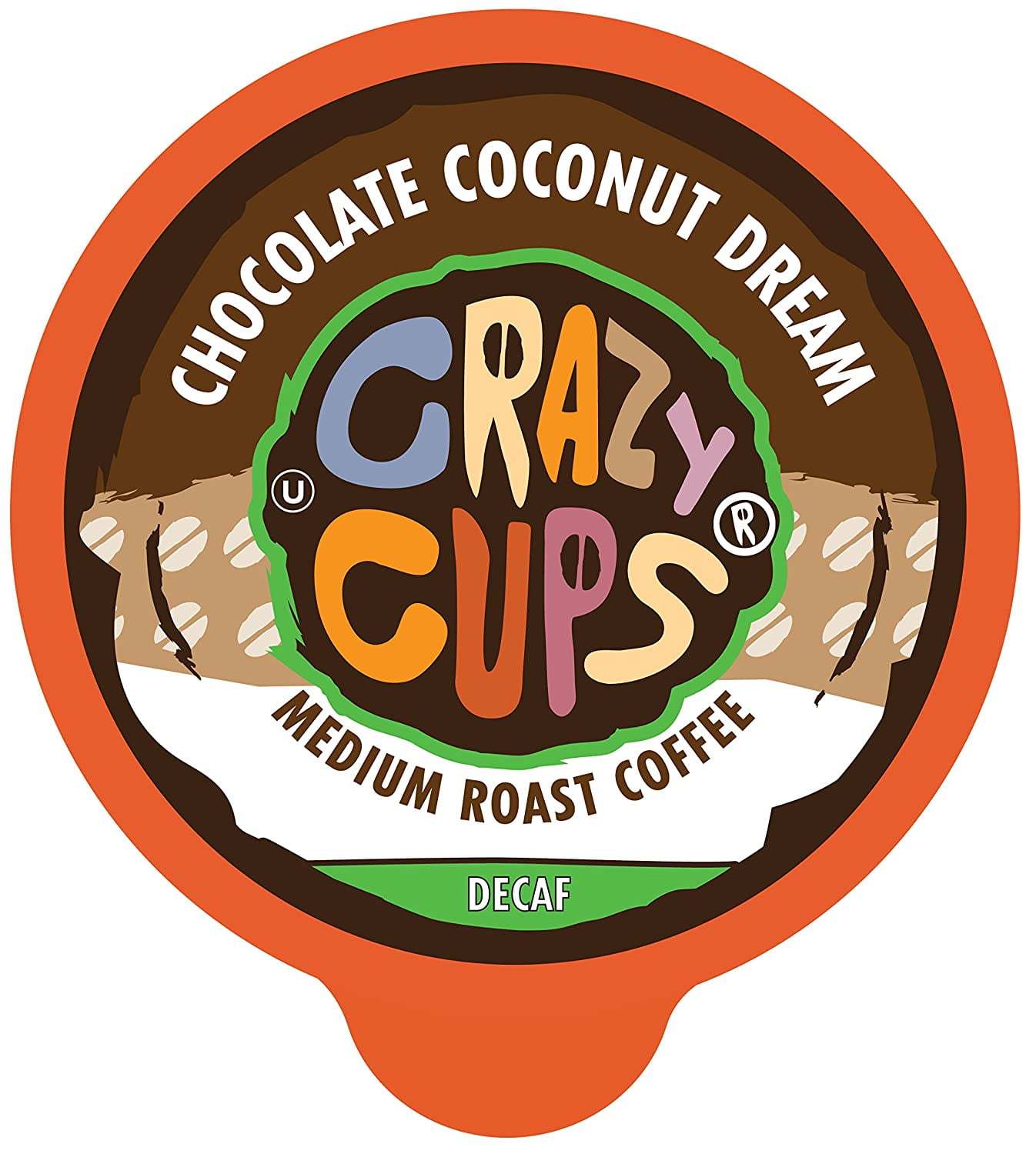 Crazy Cups Decaf Flavored Coffee Pods, Santa's Sugar Cookie Coffee, Decaf Holiday Blend Coffee, Single Serve Coffee For Keurig K Cups Machines, Medium Roast Coffee, 22 Count In | Whizz