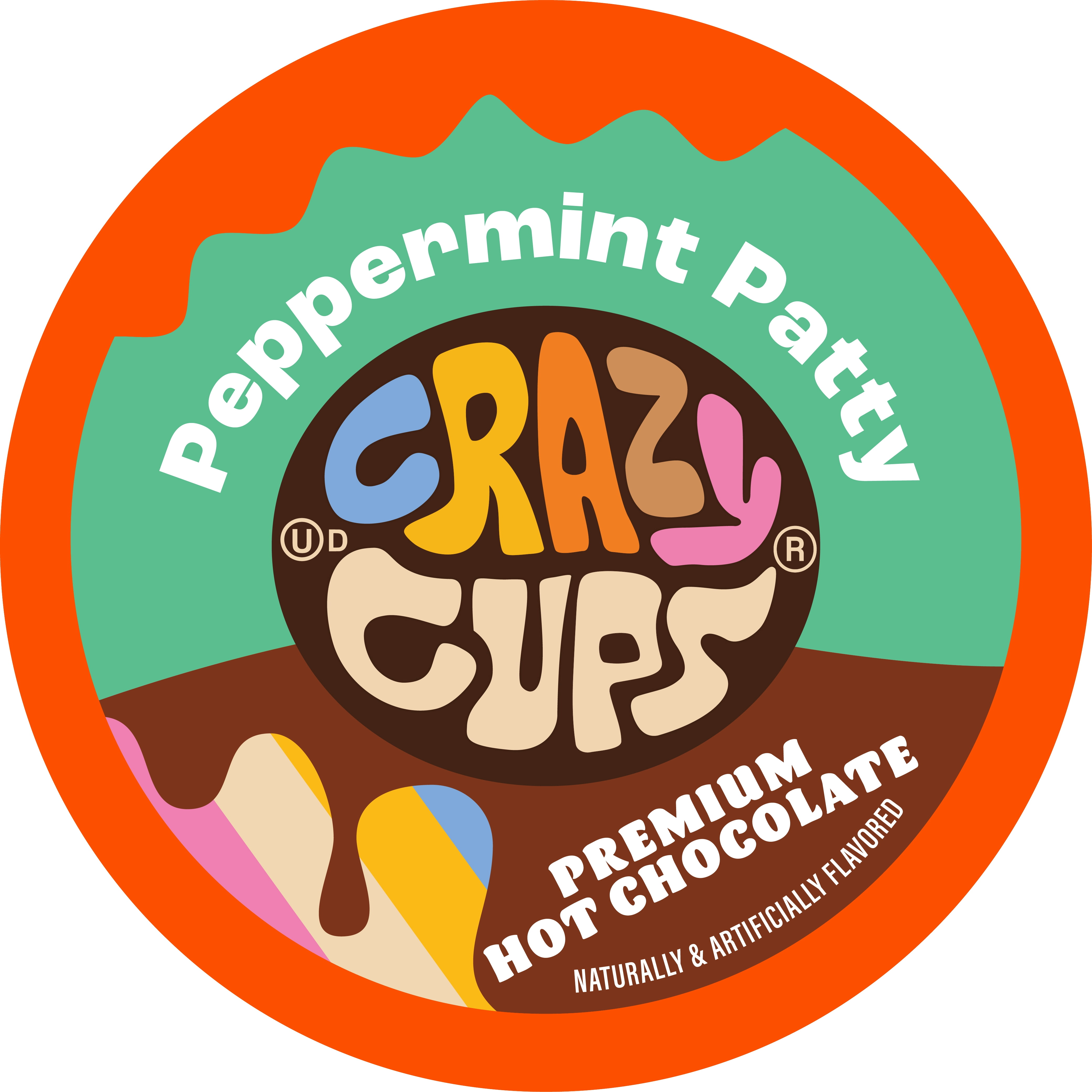 Peppermint Patty Premium Hot Chocolate Pods, 22 Count