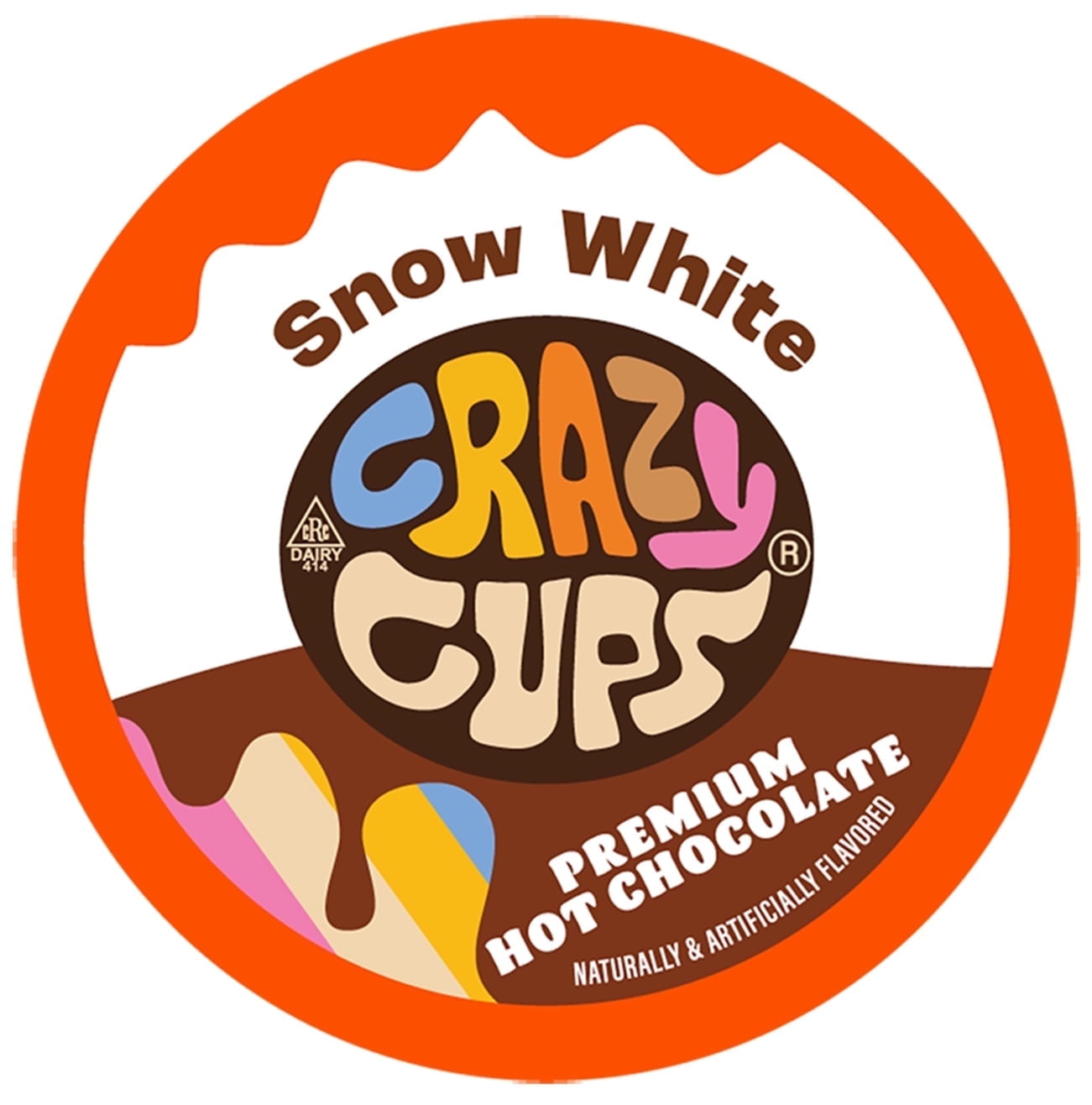 [未開封] 店頭用ポップ付 Crazy Raccoon ZONe Crazy Cups Snow White Hot Cocoa Pods, 22 Count - Walmart.com