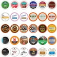 Crazy Cups Variety Pack Sampler, Assorted Single Serve Coffee Pods