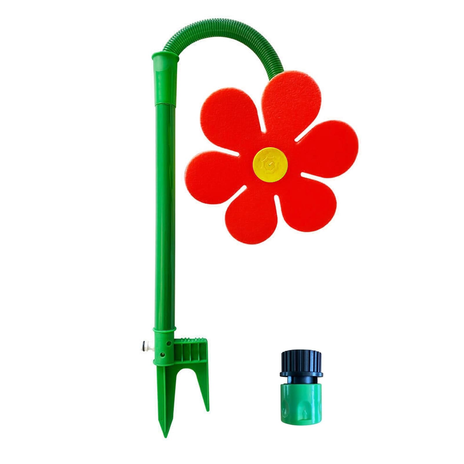 Crazy Daisy Sprinkler, 360° Rotating Dancing Flower Water Sprinklers for Yard Dogs Playing，For watering the garden.