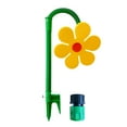 thumbnail image 1 of Crazy Daisy Sprinkler, Dancing Moving Daisy Water Sprin kler for Garden Lawn, Garden Sprinkler, Flower Sprinklers, Decorative Sprinklers, Rotating Garden Water Feature Sprin kler., 1 of 9