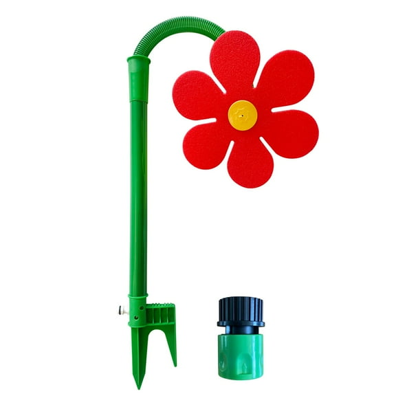 Crazy Daisy Water Spinner - Whirling Sunflower Garden Sprinkler with 360° Rotation, Fun Lawn Watering Tool for Kids Play & Irrigation, Durable Outdoor Water Toy for Summer Fun