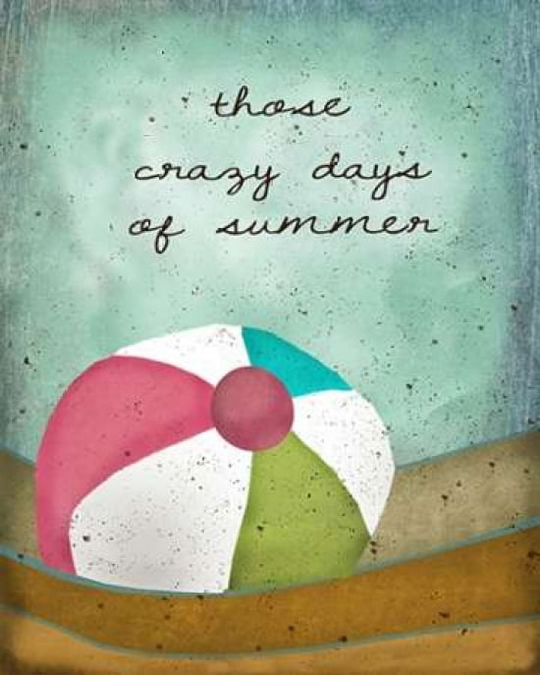 Crazy Days of Summer Canvas Art - Beth Albert (24 x 30)