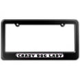 thumbnail image 1 of Crazy Dog Lady License Plate Frame, 1 of 1