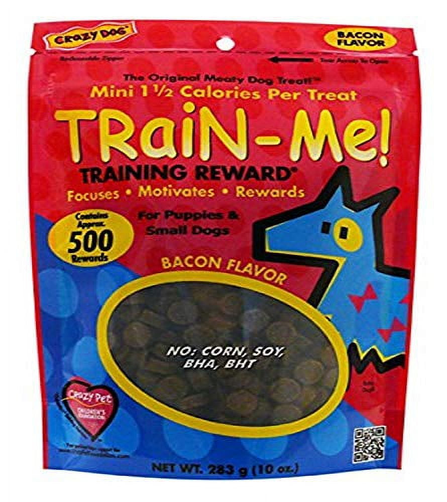Crazy Dog Training With Treats Crazy Dog Train-Me! Bacon Mini