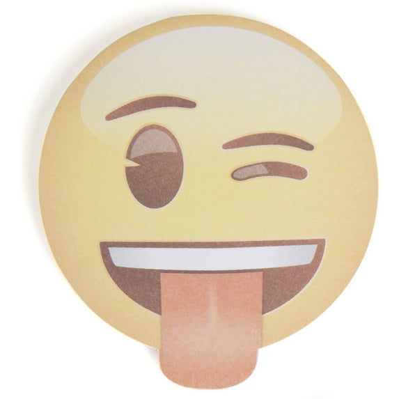 Crazy Emoji Notepad Party Favor, 1ct