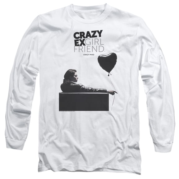 Crazy Ex Girlfriend - Crazy Mad - Long Sleeve Shirt - XXX-Large
