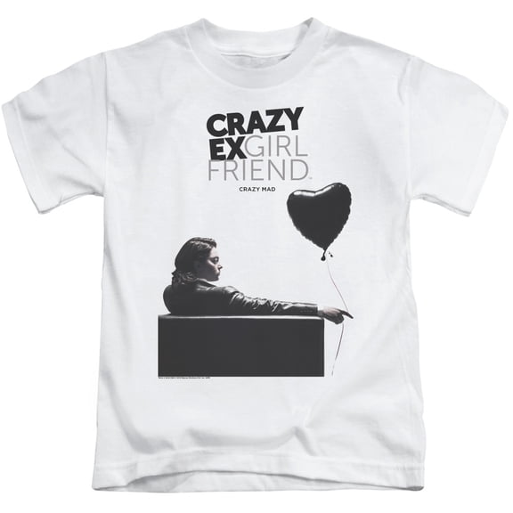 Crazy Ex Girlfriend Crazy Mad Youth 18/1 T-Shirt White