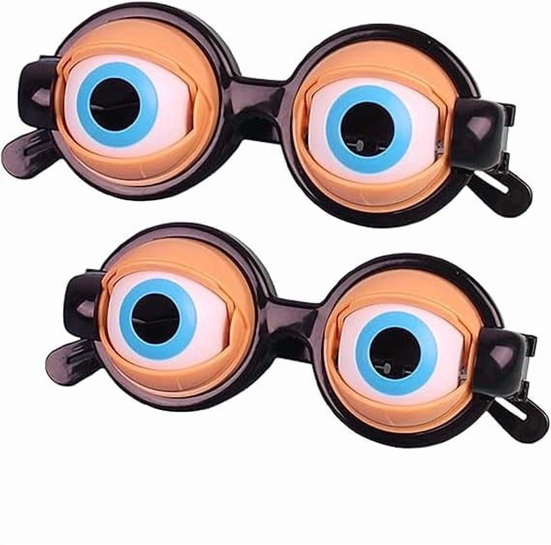Crazy Eyes Glasses,Blinking Glasses,2pc Crazy Glasses Funny Cheering ...