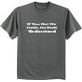 thumbnail image 1 of Crazy Family Tree Funny T-shirt Big and Tall Graphic Tee, 1 of 1