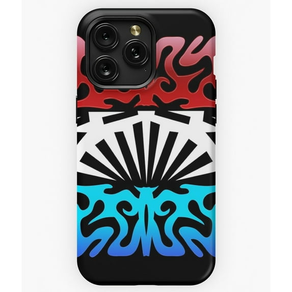 Crazy Flag 140 Abstract Graphic Design Art A8078 Phone Case for iPhone 11 to 17 Pro Max
