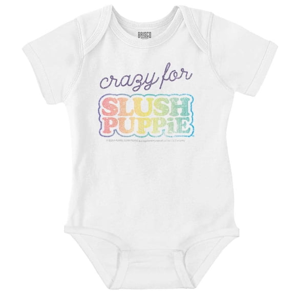 Crazy For Slush Puppie Vintage Logo Bodysuit Jumper Girls Infant Baby Brisco Brands 18M