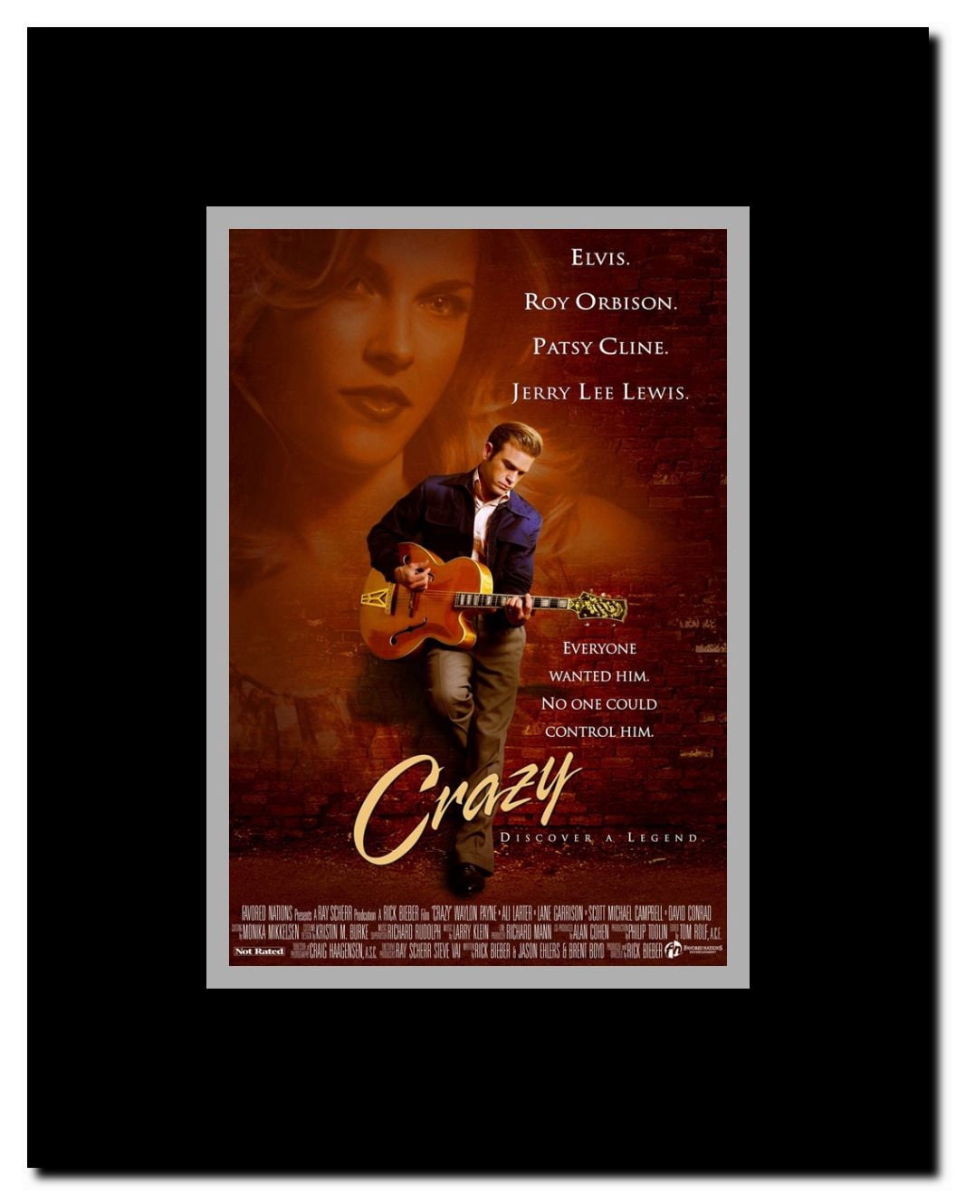 Crazy Framed Movie Poster