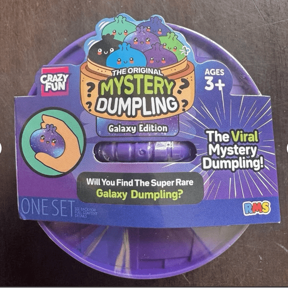 Crazy Fun Galaxy Chase Squishy Bun, 1 randomly sel