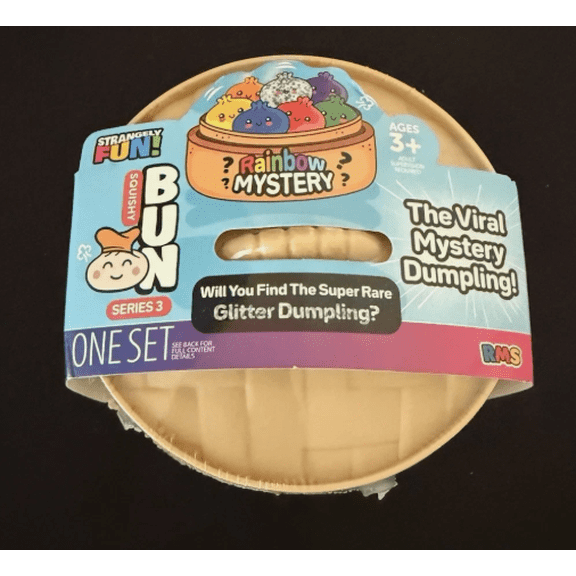 Crazy Fun Glitter edition Dumpling Stress ball, 1pc