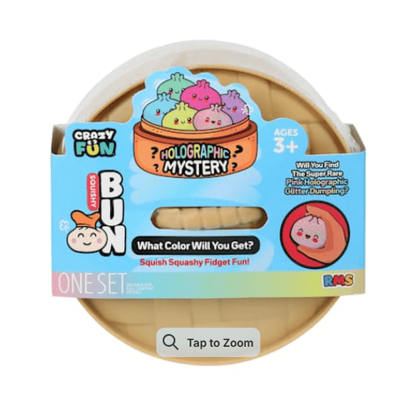 Crazy Fun Holographic Mystery Squishy Bun Set