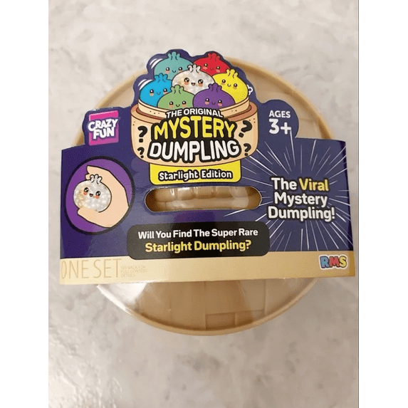 Crazy Fun Mystery Dumpling Starlight Edition Stress Ball, 1 Piece
