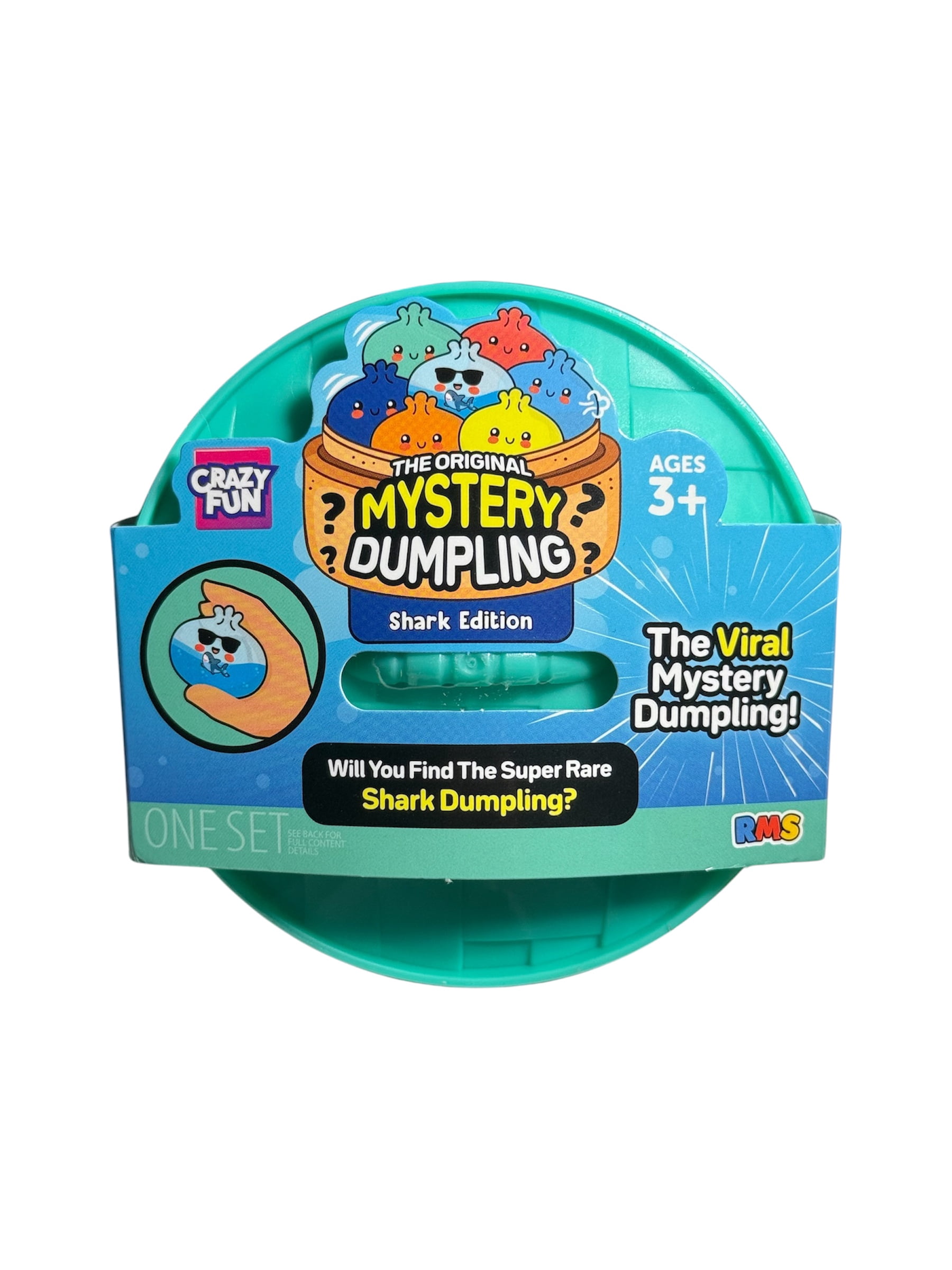 RMS Crazy Fun Mystery Squishy Dumpling Squeeze Toy, One Count